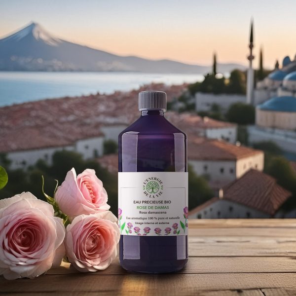 Eau précieuse bio de rose – L’Energie de la vie