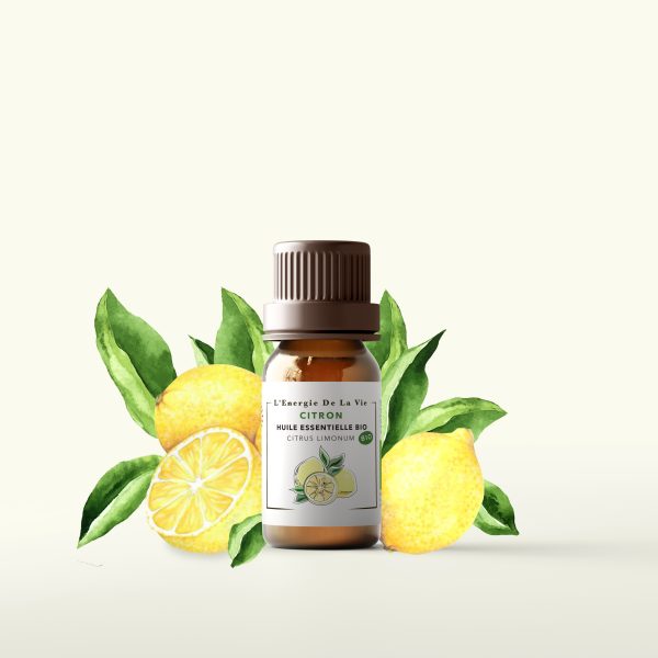 Huile essentielle bio de citron – L’Energie de la vie