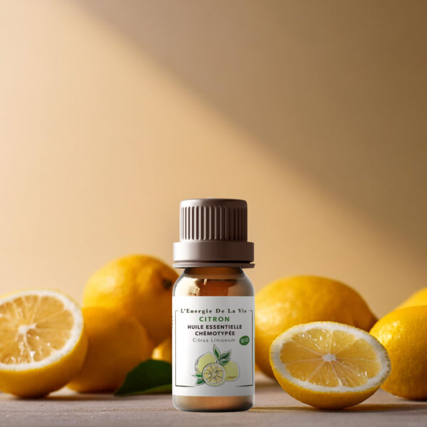 Huile essentielle bio de citron – L’Energie de la vie