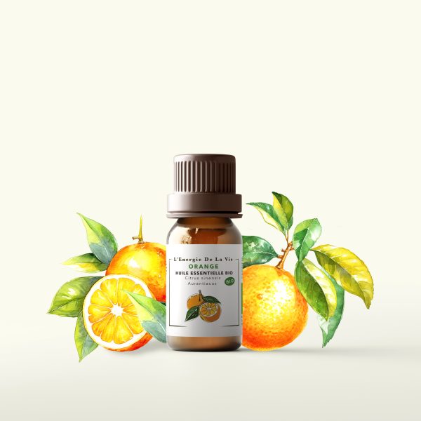 Huile essentielle bio d’orange – L’Energie de la vie