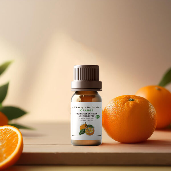 Huile essentielle bio d’orange – L’Energie de la vie