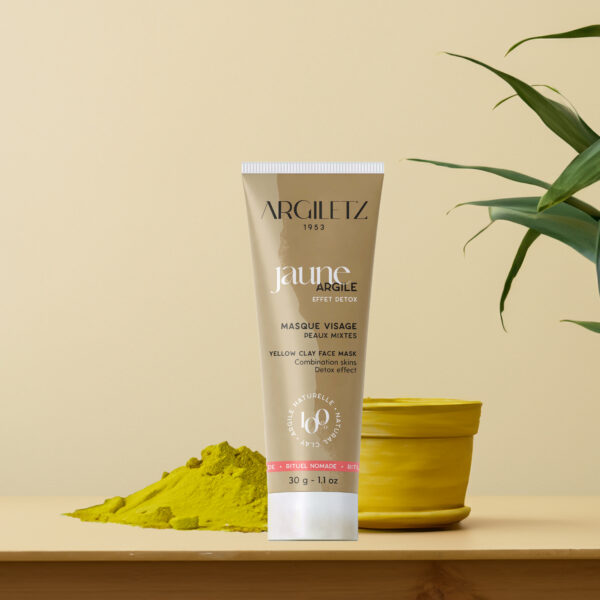 Masque à l’argile jaune effet detox – Argiletz