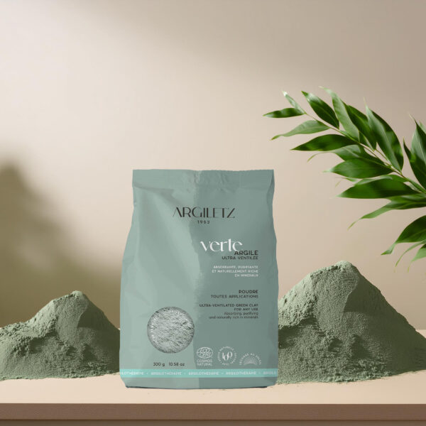 Argile verte en poudre ultra ventilée – Argiletz