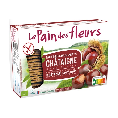 Tartines Craquantes Bio à la Châtaigne – Le pain des fleurs