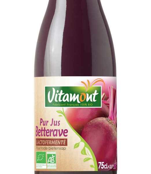 Jus de betterave lactofermenté bio – Vitamont